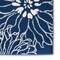 Homeroots 2 x 3 ft. Navy & Ivory Floral Scatter Area Rug 385430 - alternate 1